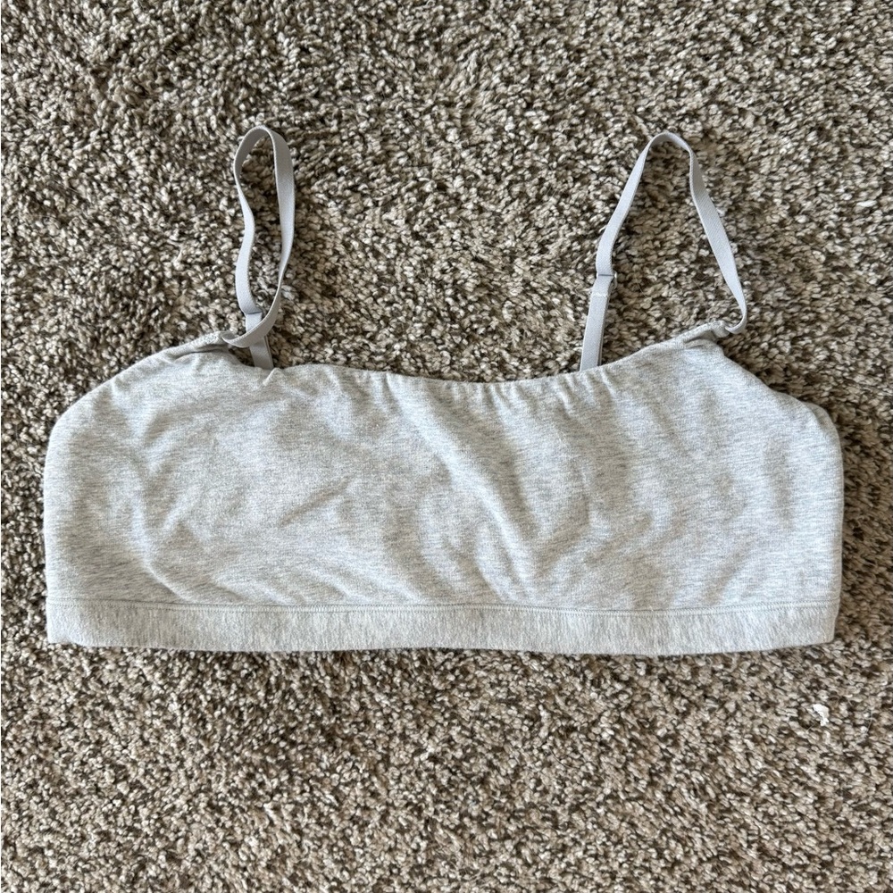SKIMS Cotton Jersesy Scoop Bralette